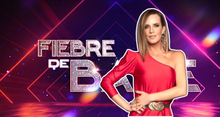 Diana Bolocco y banner de Fiebre de Baile