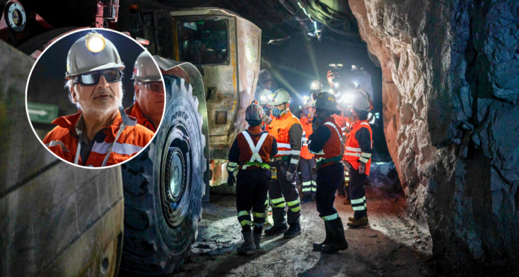 Codelco alcanza 4 metros de 20 requeridos en rescate de cinco trabajadores de mina El Teniente