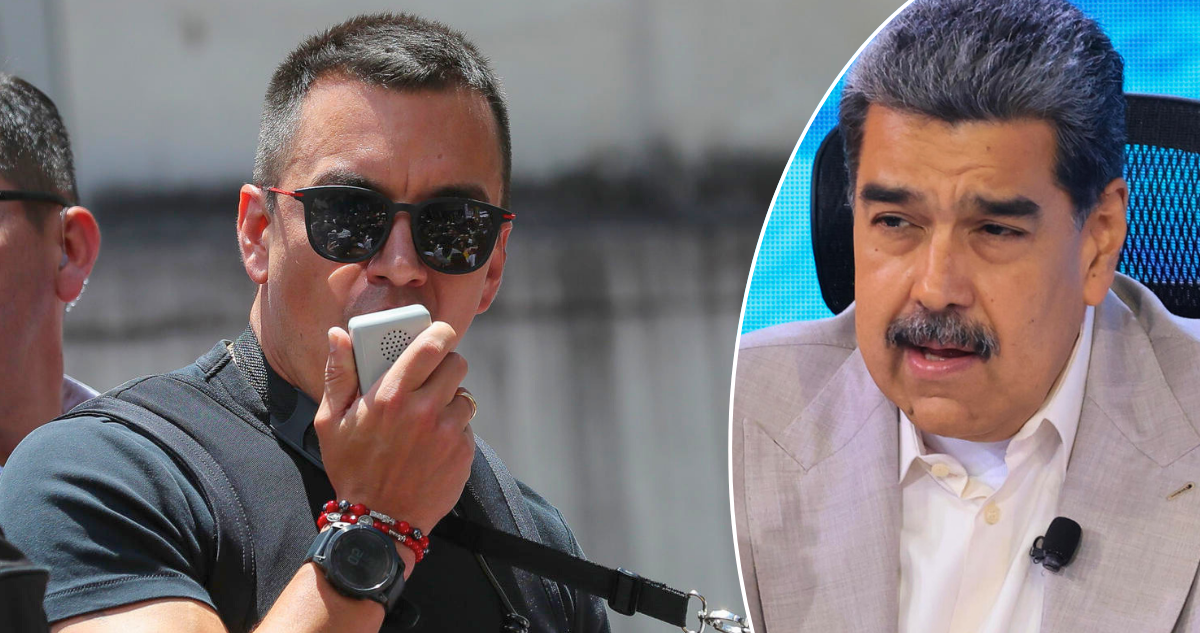 Presidente de Ecuador declara terrorista al Cartel de los Soles, grupo que según EEUU lidera Maduro