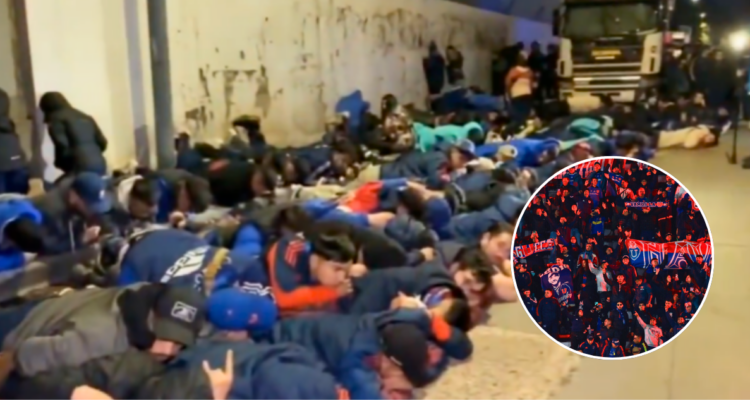 Liberan a 103 chilenos detenidos por incidentes en Avellaneda tras gestiones de Azul Azul y Embajada