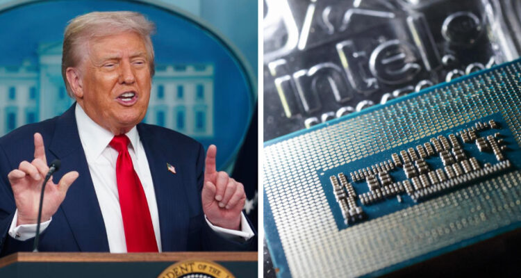 ¿Nacionalización “de facto” o un impulso? Trump dice que cuenta con apoyo de Intel para posible compra