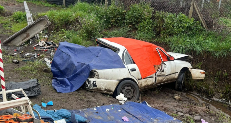 Dos fallecidos deja violento accidente de tránsito en ruta Los Ángeles – Nacimiento