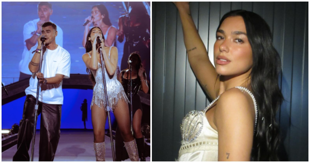 Dua Lipa cantó con su padre en el festival que ambos crearon: Dukagjin se hizo viral