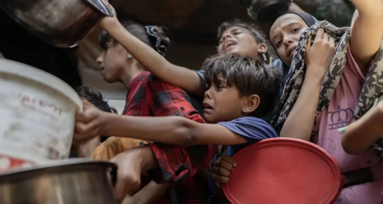 Comunidad internacional frente a la hambruna en Gaza