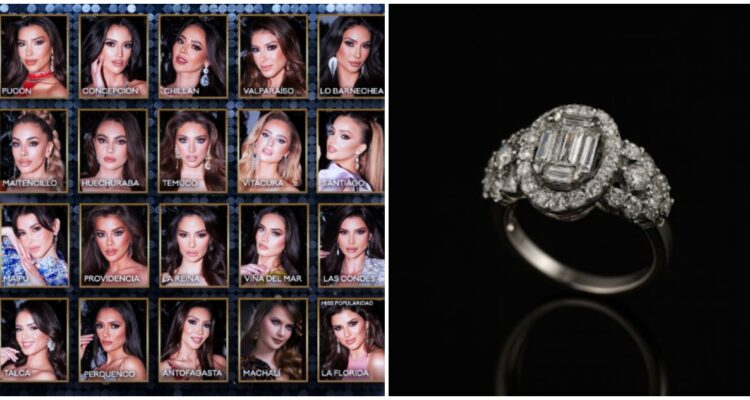 El anillo de diamantes de más de 6 millones de pesos que se llevará la nueva Miss Chile