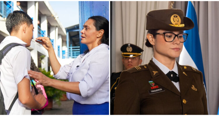 La ministra de Educación de El Salvador, Karla Trigueros