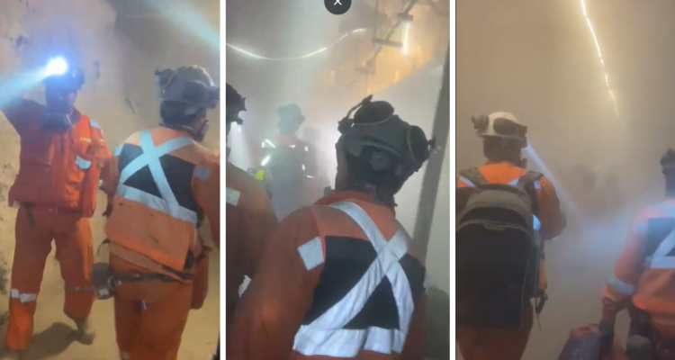 Brigada de Homicidios realiza diligencias en la mina El Teniente: hay un fallecido y 5 desaparecidos