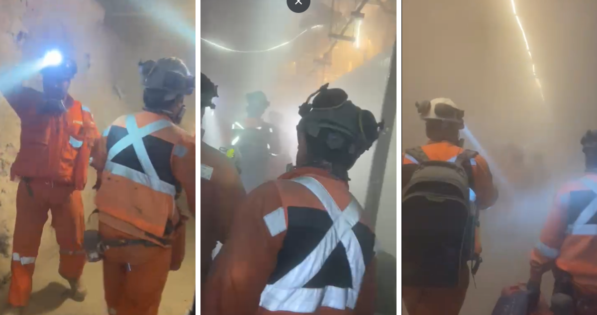 Brigada de Homicidios realiza diligencias en la mina El Teniente: hay un fallecido y 5 desaparecidos