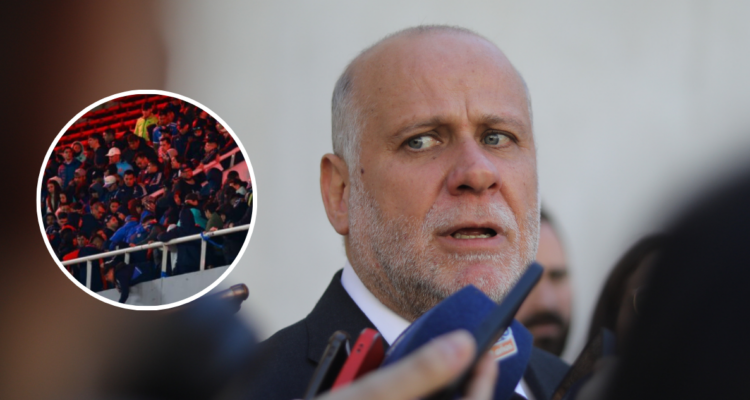 Elizalde condena violento episodio de La U e Independiente y lo define como “la expresión de barbarie”