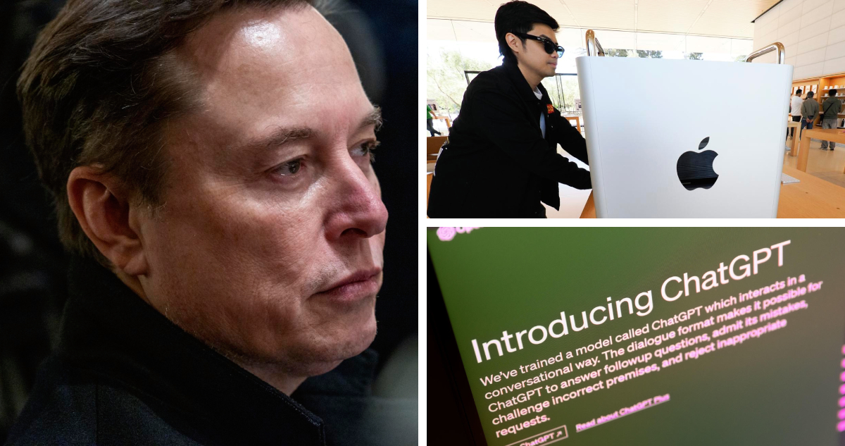 Elon Musk endurece el tono: denuncia a Apple y OpenAI de “coludirse” para tener un monopolio de la IA
