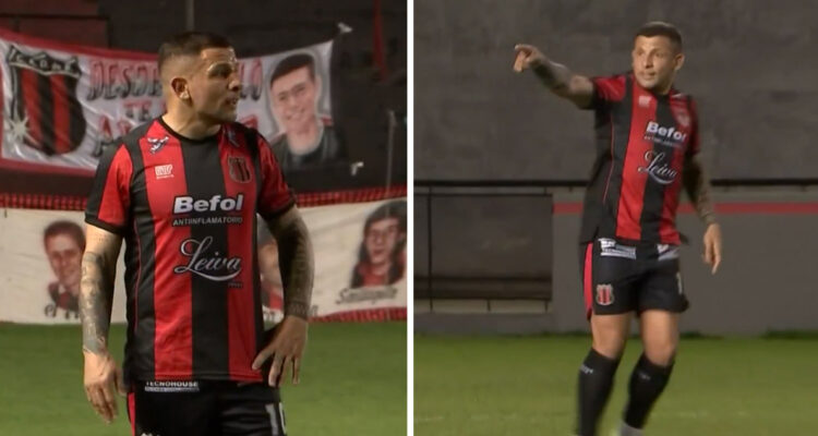 Emiliano Vecchio le ofreció pelea a hincha en pleno partido.