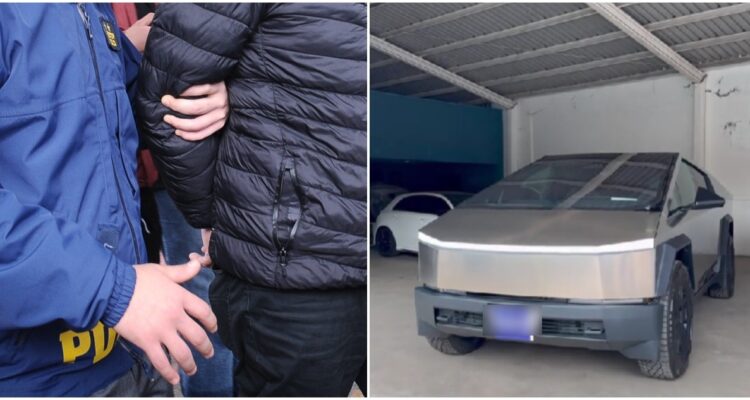 empresario dueño de una camioneta Tesla es detenido por lavado de activos