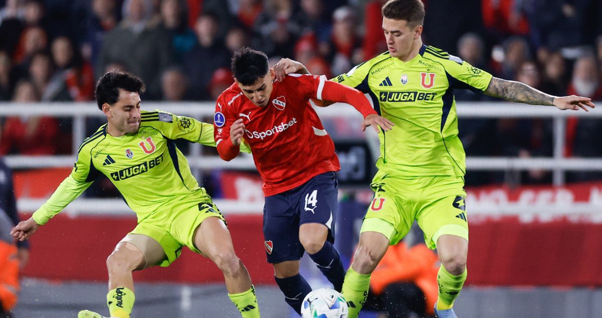 Independiente sería eliminado de Copa Sudamericana y Universidad de Chile avanzaría.