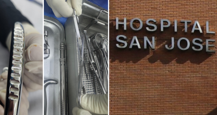 Hospital San José envía cajas quirúrgicas a esterilizar fuera, pero regresan contaminadas igual