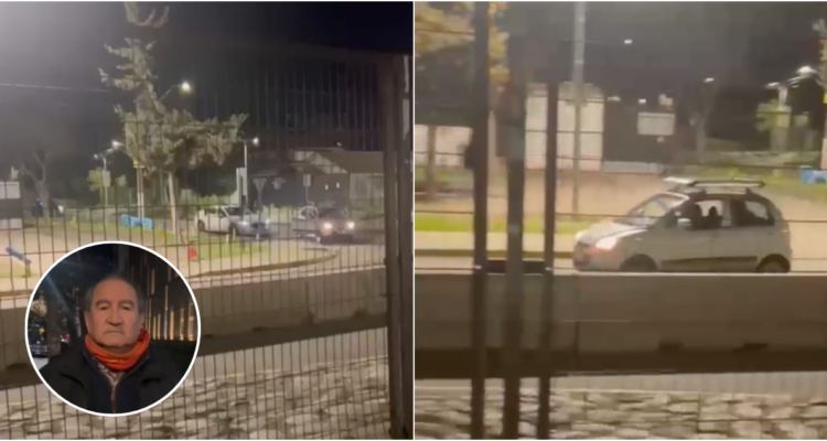 VIDEO | Relator Ernesto Díaz Correa sufre violenta encerrona en San Bernardo