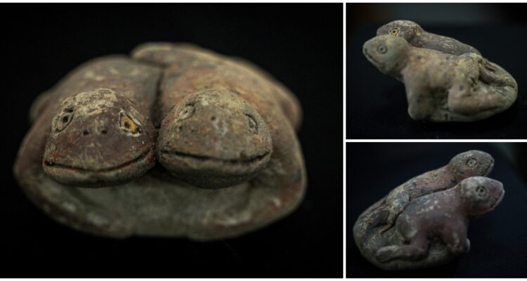 Estatuilla de dos sapos confirma culto al agua de 3.800 años en Perú: investigan cambio climático