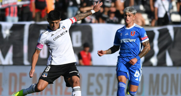 Esteban Pavez en el Superclásico ante La U
