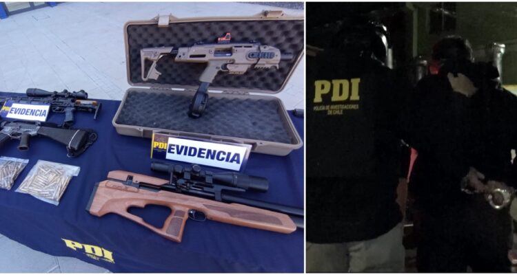 Estructura criminal en Los Andes