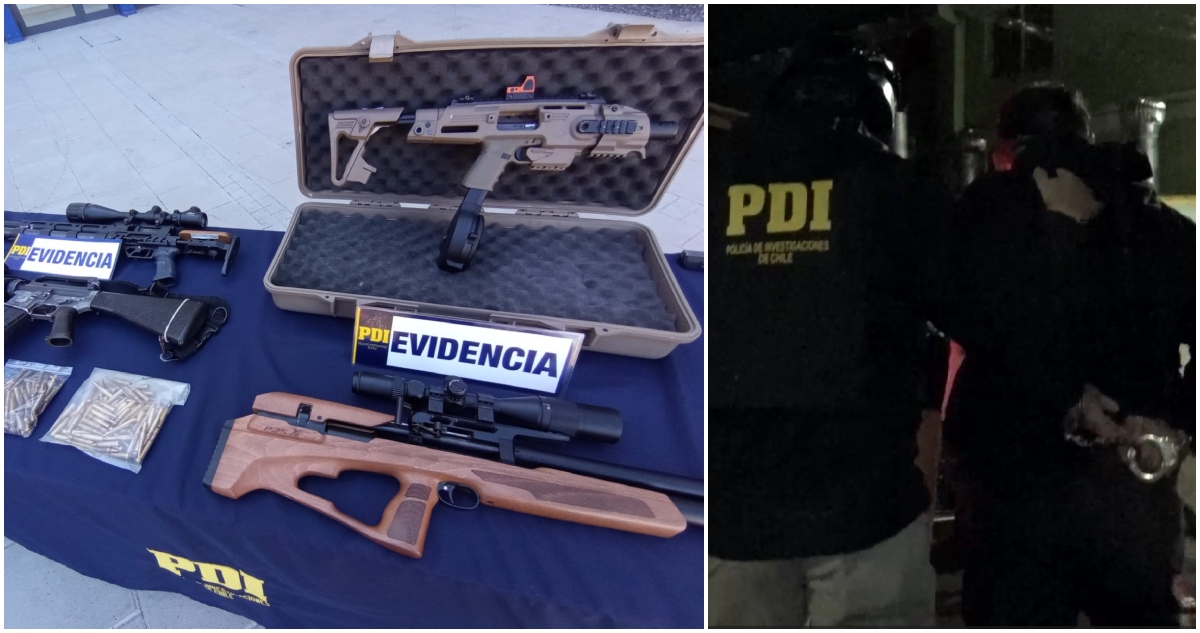 Estructura criminal en Los Andes