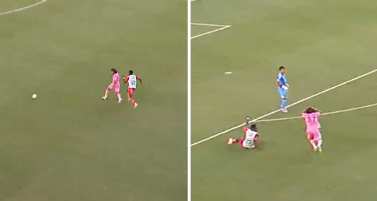 Maximiliano Falcón fue expulsado en derrota del Inter Miami.