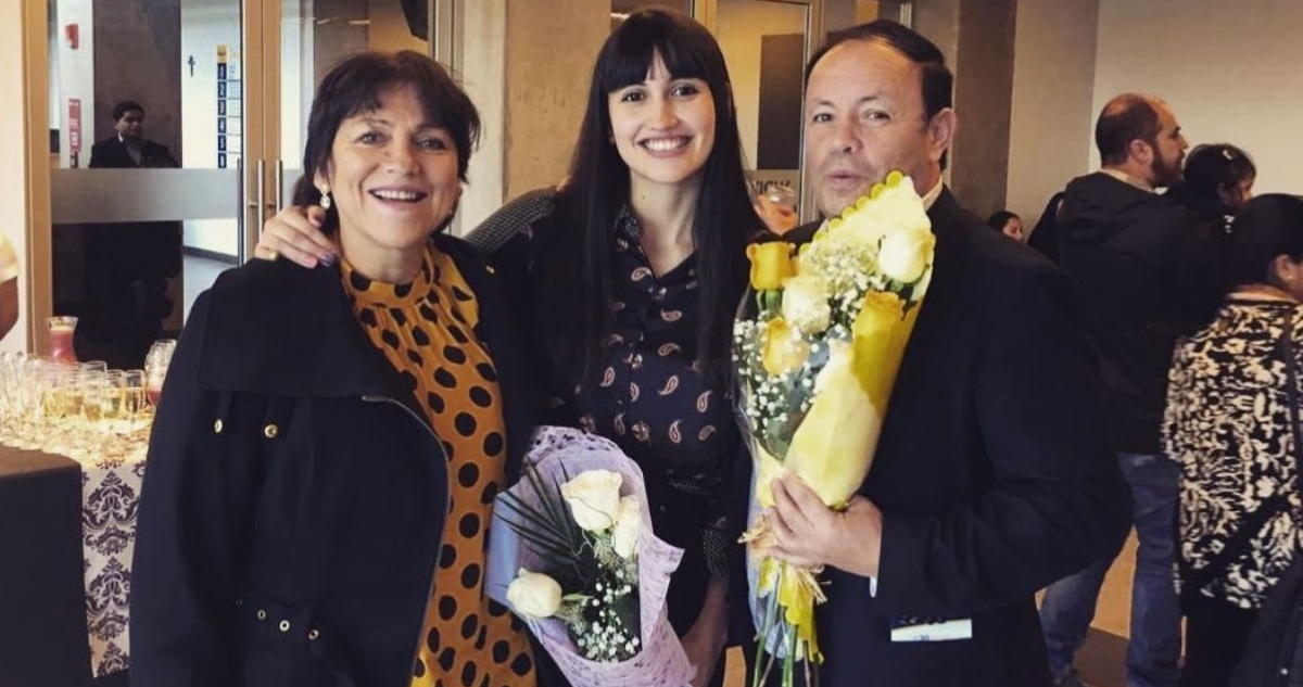 foto de Instagram de Andrea Del Solar