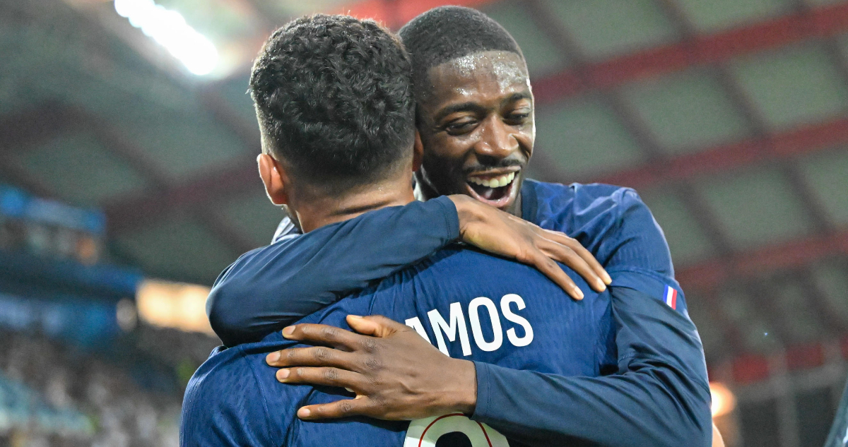 Goncalo Ramos celebra su gol en la final de Supercopa de Europa entre PSG y Tottenham