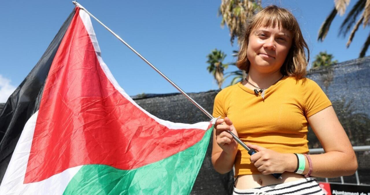 Greta Thunberg Gaza