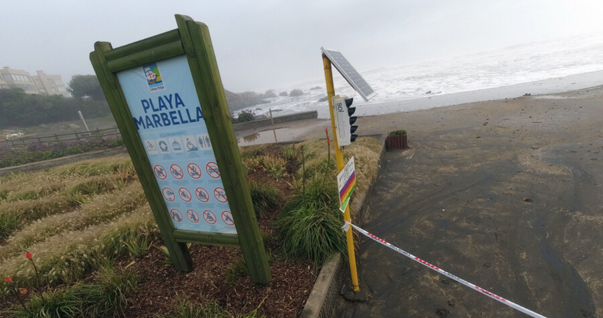 Hallan pie humano dentro de una zapatilla en Playa Marbella, en Santo Domingo.