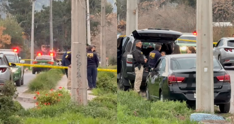 Hombre muere baleado en vía pública tras presunto enfrentamiento entre bandas rivales en Puente Alto