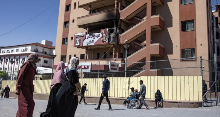 El hospital Nasser, en una imagen de archivo.