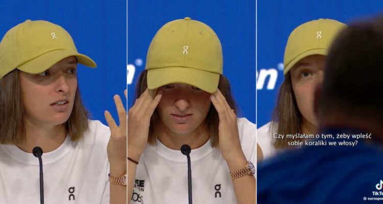 Iga Swiatek y su incómodo momento con periodista en el US Open