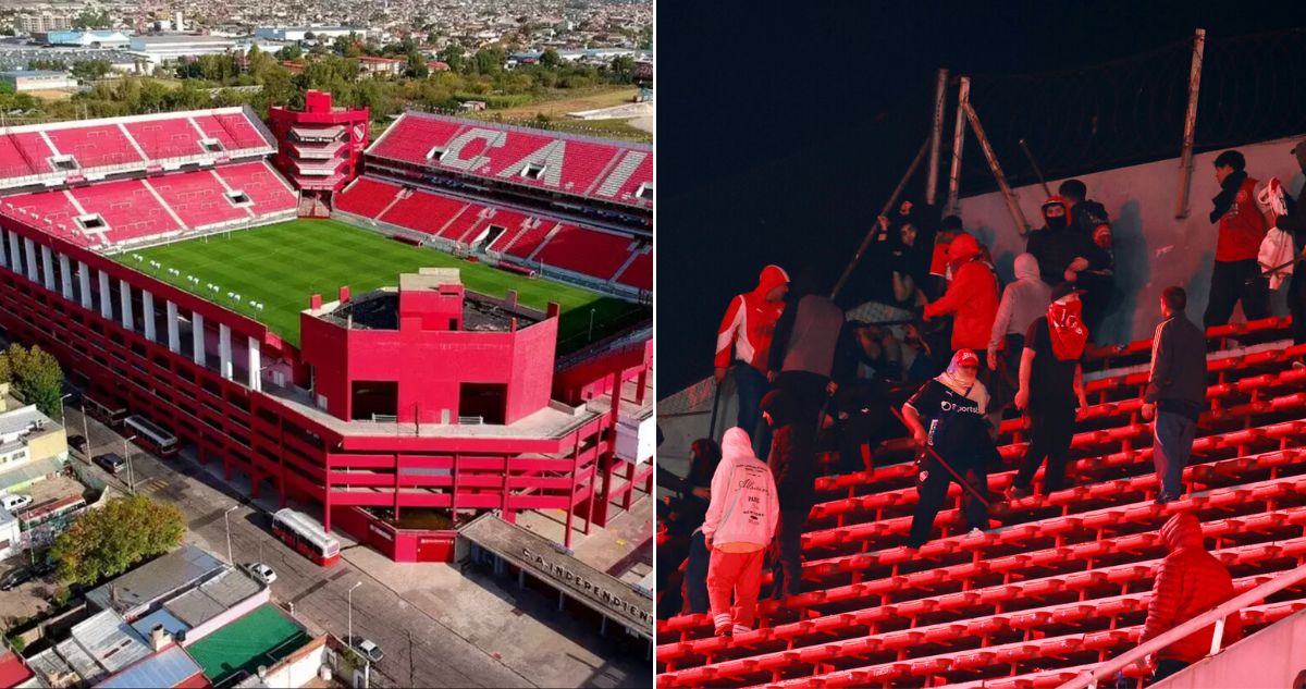 Independiente estadio clausura incidentes La U
