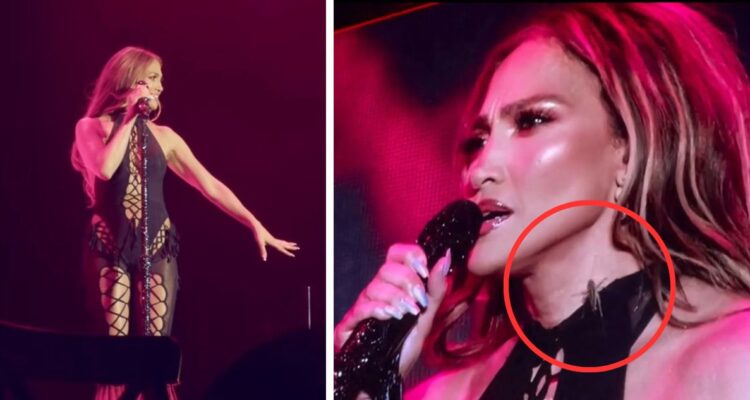 Siempre diga: la placidez de Jennifer Lopez tras verse enfrentada a enorme insecto en pleno concierto