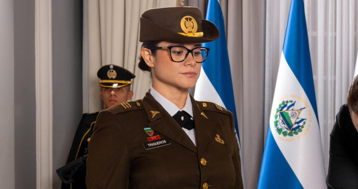 La ministra de Educación de El Salvador, Karla Trigueros 