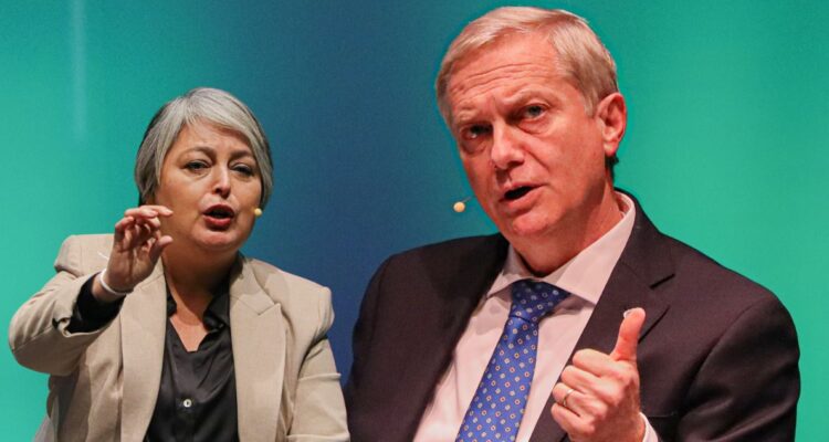 Kast interpela a Jara y la critica nuevamente por usar polera del “perro matapacos” en el pasado