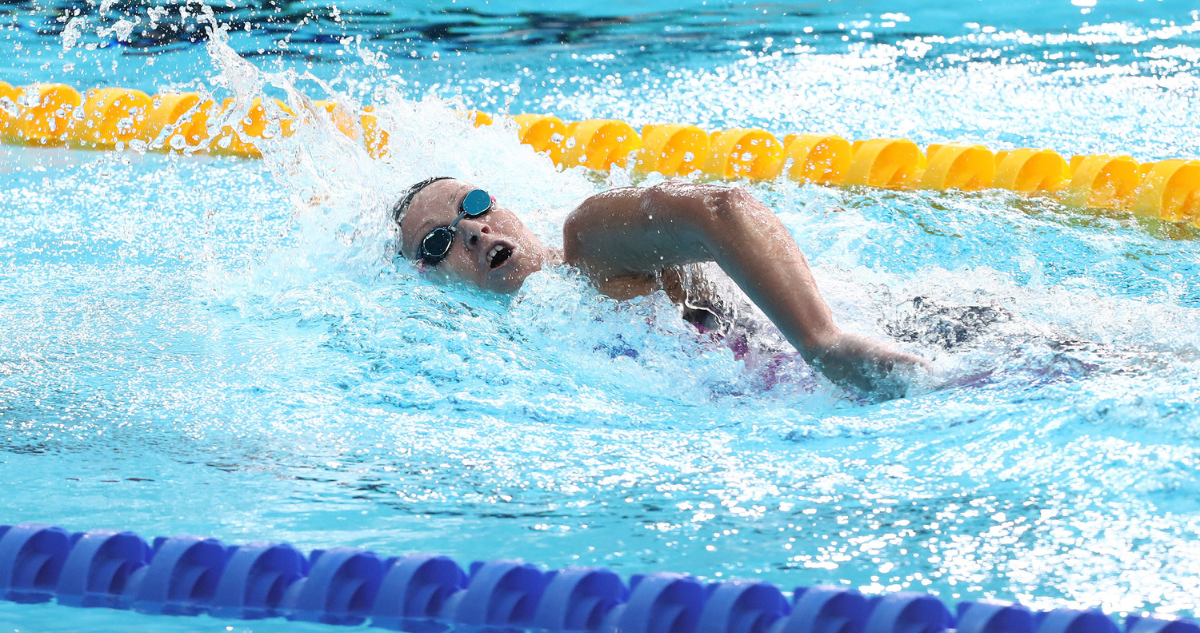 Kristel Köbrich se luce como la mejor sudamericana en los 800 metros libres del Mundial de Singapur