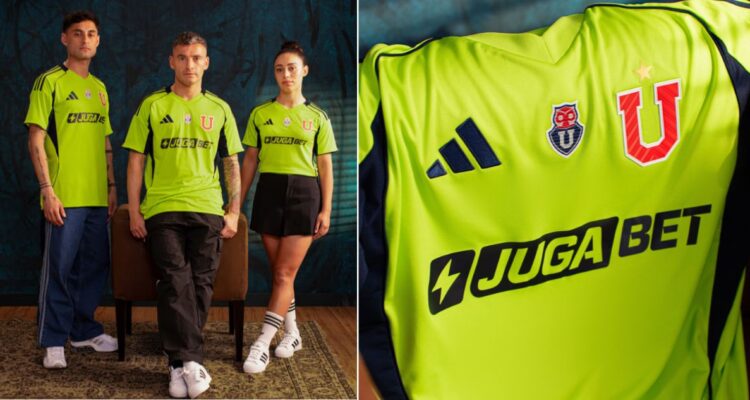 La U y su tercera indumentaria para la temporada…volviendo al flúor