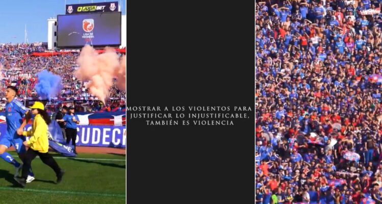 La U y su respuesta al video de Independiente que buscaba culpar solo a hinchas chilenos por incidentes en Avellaneda