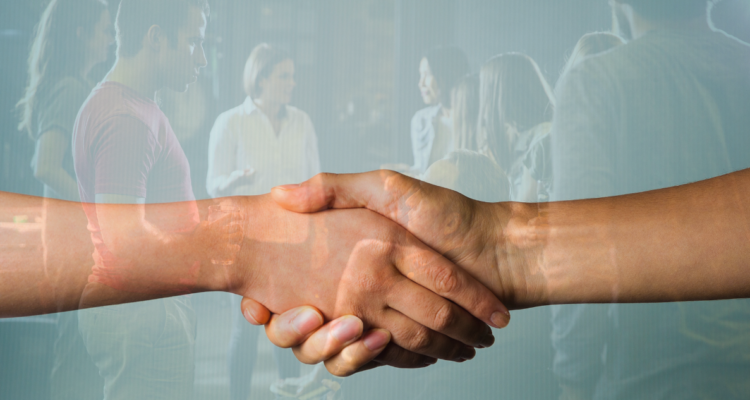 Imagen de contexto de dirigentes sociales en una reunión