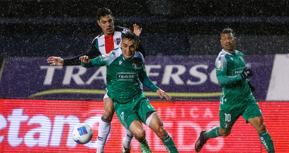 Audax Italiano y Palestino igualaron por la Liga de Primera.