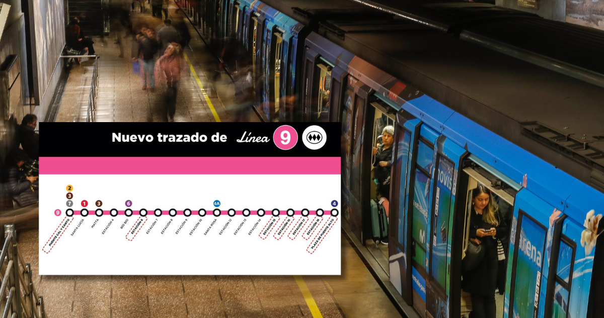 Así será el trazado de la nueva Línea 9 del Metro: obras iniciaron esta semana
