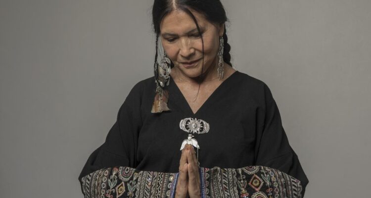 Luzmila Carpio, foto de Nora Lezano