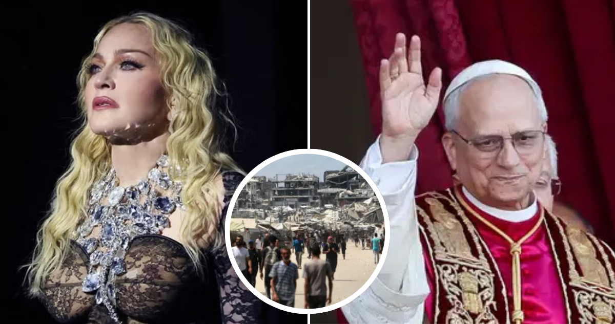 Madonna insta al papa León XIV