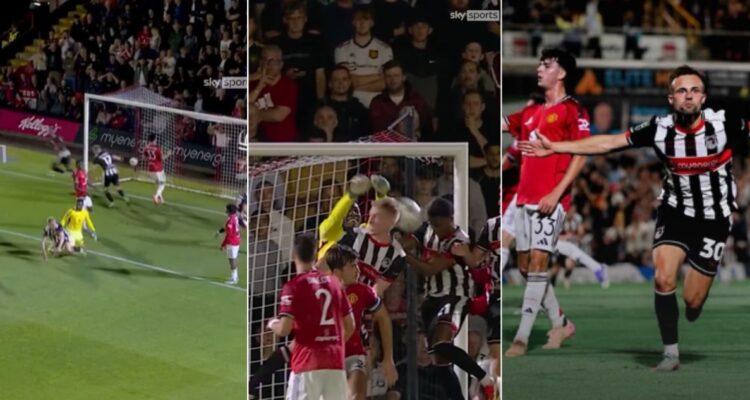 Grimsby Town dio la sorpresa y eliminó al Manchester United de la Copa de La Liga