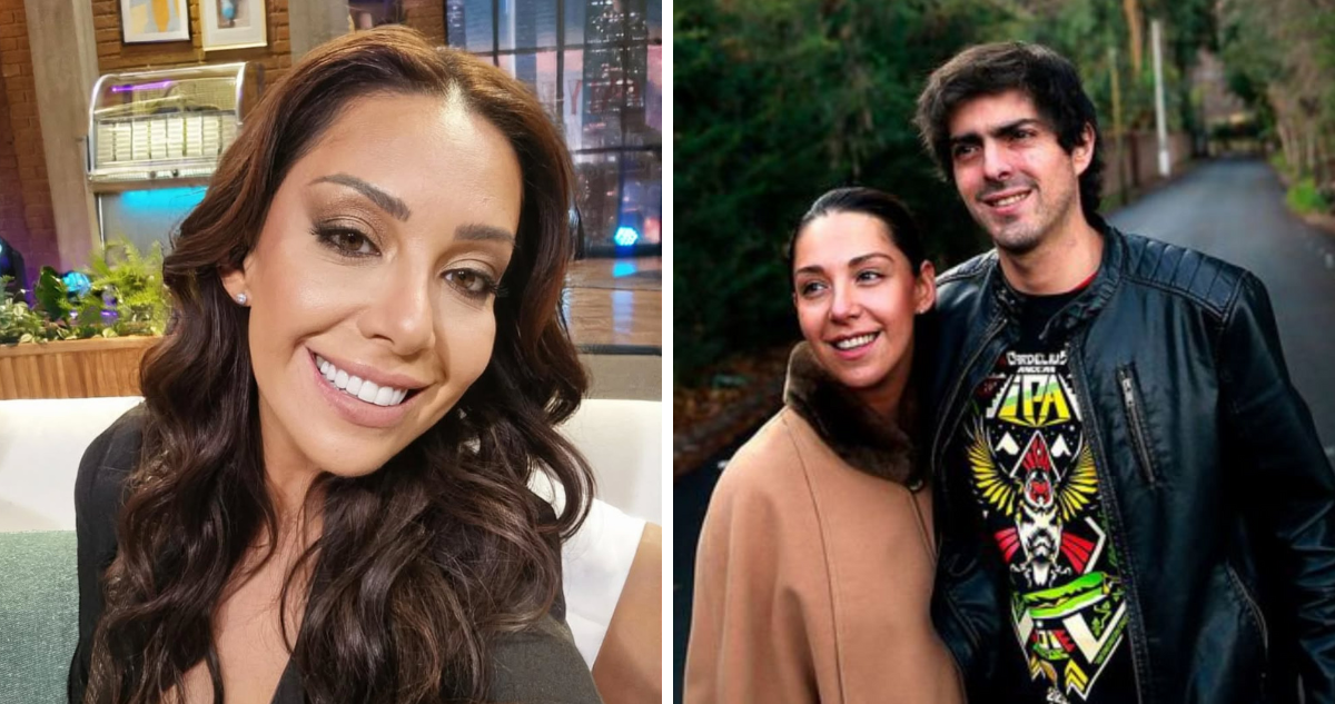 Mariela Sotomayor en ‘Only Fama’ y junto a su exmarido Felipe Salinas
