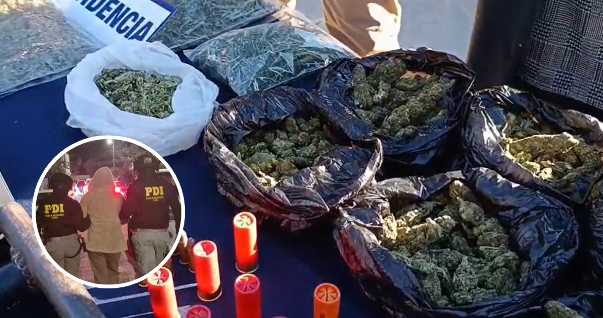 Masiva incautación de armas, drogas, municiones y vehículos deja 22 detenidos en Valle del Aconcagua