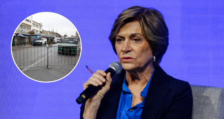 Matthei se despliega en Meiggs tras desalojo de “toldos azules”: “La gente puede venir tranquila”