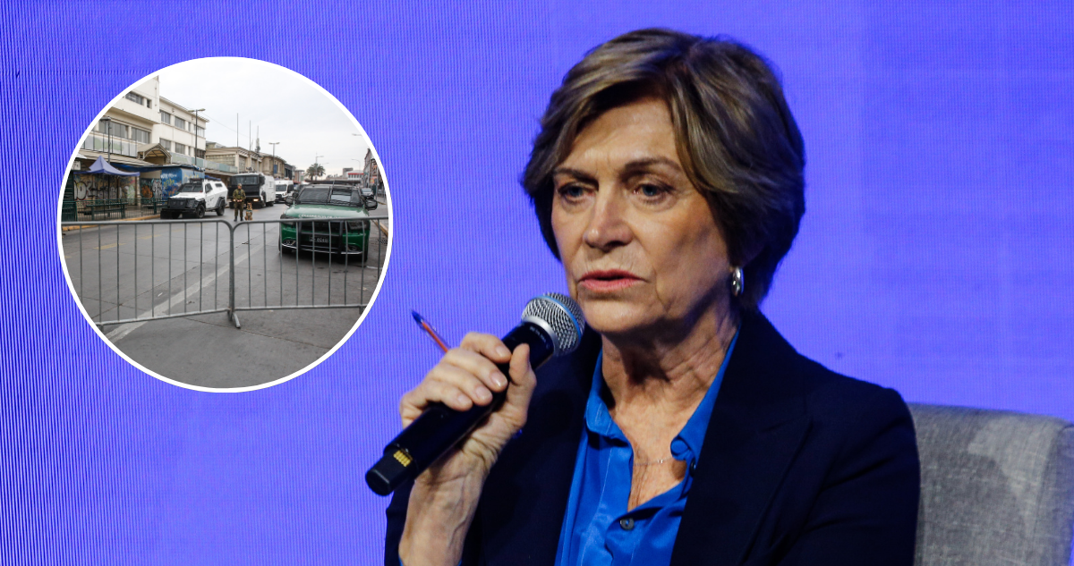 Matthei se despliega en Meiggs tras desalojo de “toldos azules”: “La gente puede venir tranquila”