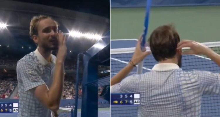 Medvedev y su enojo en el US Open: asegura que pensó hacer “algo peor”