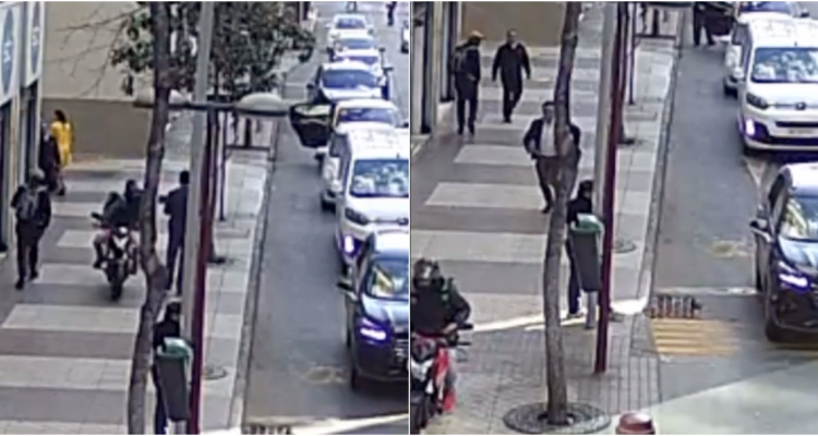 Motochorro le roba celular al alcalde de Calama en pleno centro de Santiago